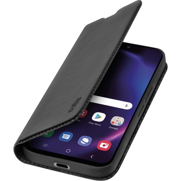Sbs TEBKLITESAS24PK Coperchio Protettivo Per Cellulare 17 Cm (6,7") Coperchio A Portafoglio Nero"-image