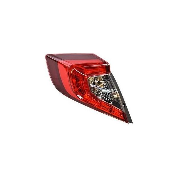 Van Wezel 2591921 - Oe 33550TEXY01 Fanale Posteriore Sinistro, Parte Esterna Per Civic X-image