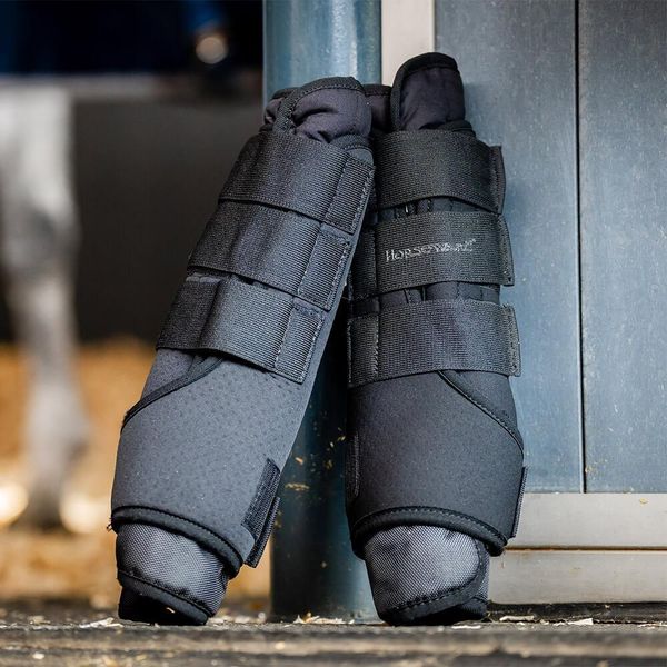 Horseware Pro Bamboo Stivali Da Stalla, Taglia:L, Colore:Nero/Nero-image