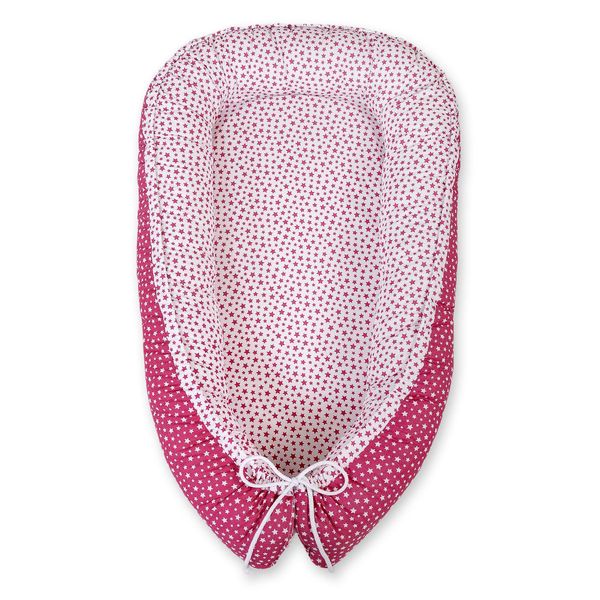Coperta Premium Bobono Double-Face Per Coccole - Stelle Marroni-image