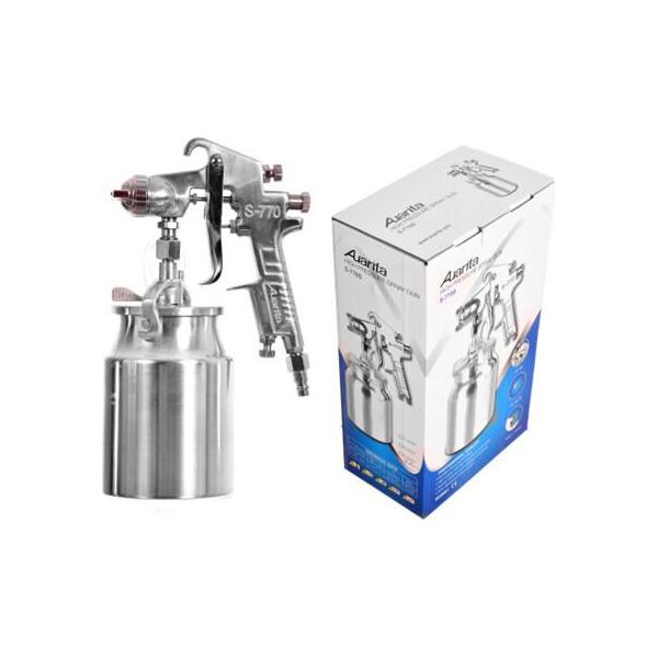 Pistola A Spruzzo Professionale Con Serbatoio Inferiore (1000 Ml) Auarita S-770S 2,5 Mm-image