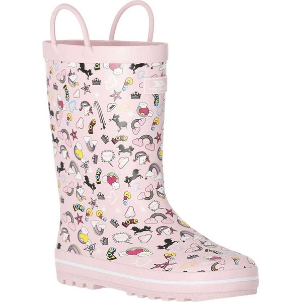 Trespass - Stivali Di Gomma "Starryton"" Per Bambini GT9038 (34 Eu) (Rosa)"-image