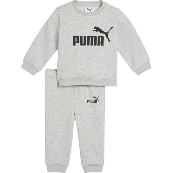Puma Minicats Ess Set Crew Fl Inf Grigio Chiaro Melange Grigio Chiaro Melange 74-image