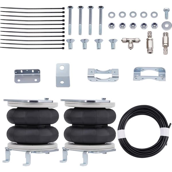 Kit Molla Pneumatica Posteriore + Staffe Per Opel Movano Renault Master X70 1998-2010-image