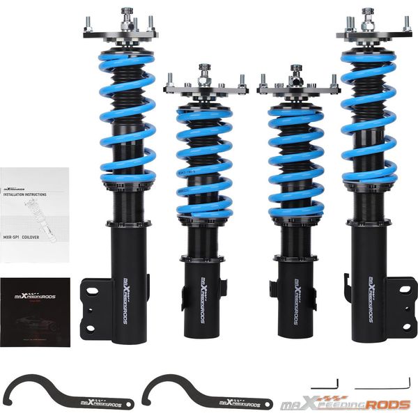 Sospensioni Coilover Ribassate Per Subaru Forester Sf 1998-2002 24 Livelli Di Smorzamento-image