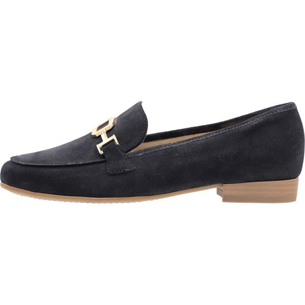 Mocassino E Mocassino Ara Kent, Pelle Scamosciata, Blu, Donna-image