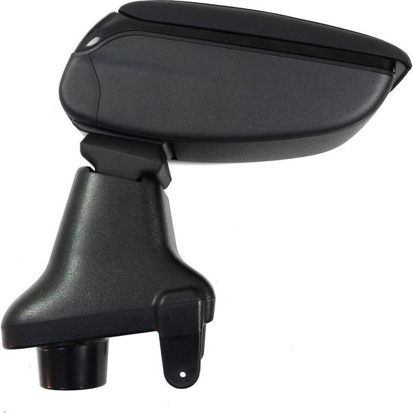 Bracciolo Centrale Per Renault Clio 2012-2019 Finto Cuoio Abs Nero-image