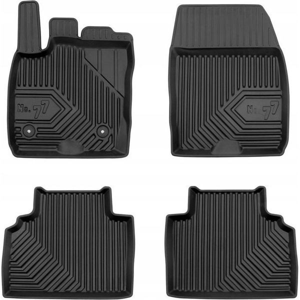 Gummimatten Ford Tourneo Courier 2014-2023 Durch 77-image
