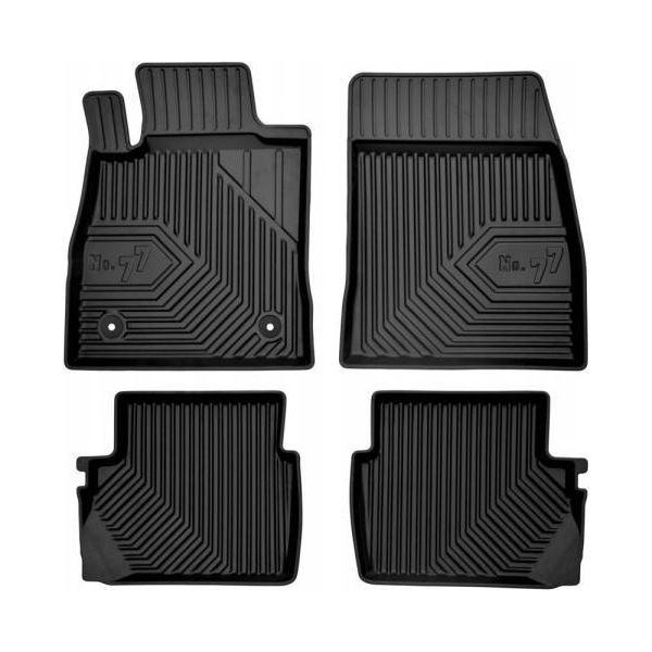 Gummimatten Ford Fiesta Mk8 2017-2023 Durch 77-image