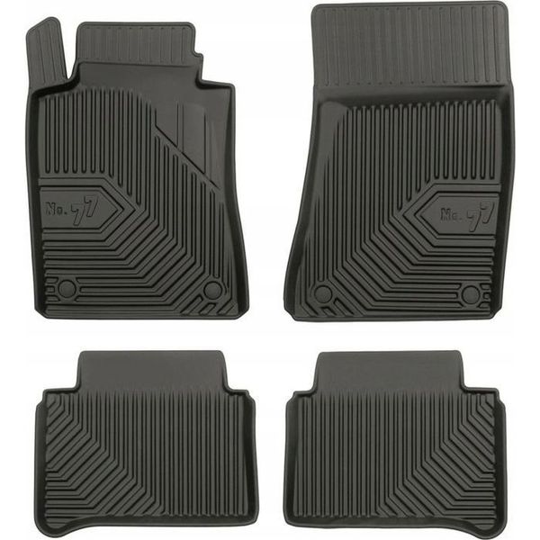 Tappetini In Gomma Mercedes-Benz Classe E W211 2002-2009 Cofferraum 77-image