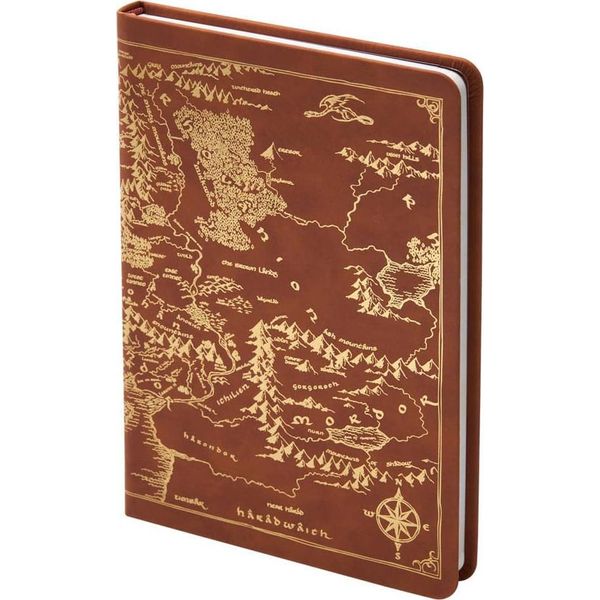 Il Signore Degli Anelli Diario Mappa Della Terra Di Mezzo 240 Pagine-image