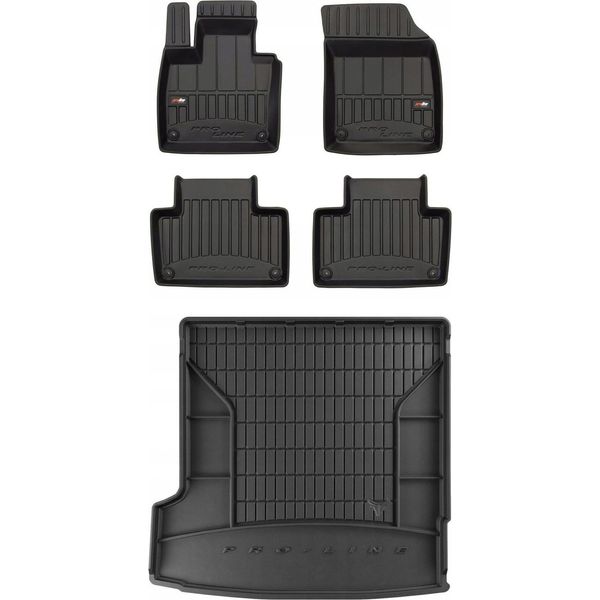 Set Tappetini In Gomma 3D Volvo XC90 2 Dal 2015- Con-image