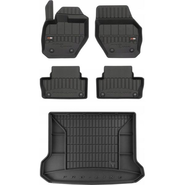 Set Tappetini In Gomma 3D Volvo XC60 1 2008-2017-image