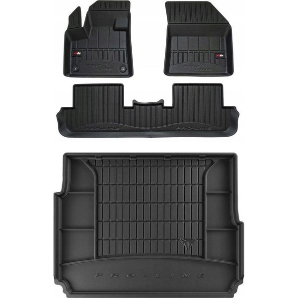 Set Tappetini In Gomma 3D Peugeot 3008 2 Hybrid Dal 2016--image