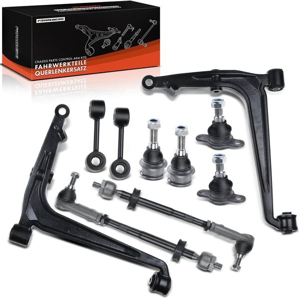 Frankberg 1X Set Di Bracci Oscillanti Asse Anteriore Per Vw Transporter Iv Bus Box Platform/Chassis 2.4L 2.5L 2.8L 1992-2003-image