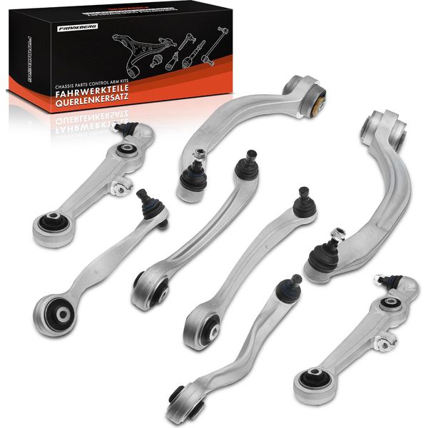 Frankberg 8X Braccio Di Controllo Asse Anteriore Per Vw Passat Variant Audi A4 Avant A6 Skoda Superb I 1.6L-2.8L 1994-2008-image