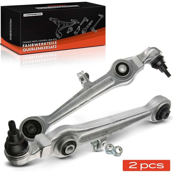 Frankberg 2X Asse Anteriore A Quadrilatero Per Vw Passat 3B2 3B3 Passat Variant 3B5 3B6 Audi A4 8D2 A4 Avant-image