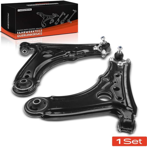 Frankberg 1X Set Di Bracci Oscillanti Asse Anteriore Per Vw Lupo Seat Arosa 6H1 6E1 6X1 Polo 6N2 1.0L 1.4L 1.7L 1.6L 1.9L 1997-2005-image
