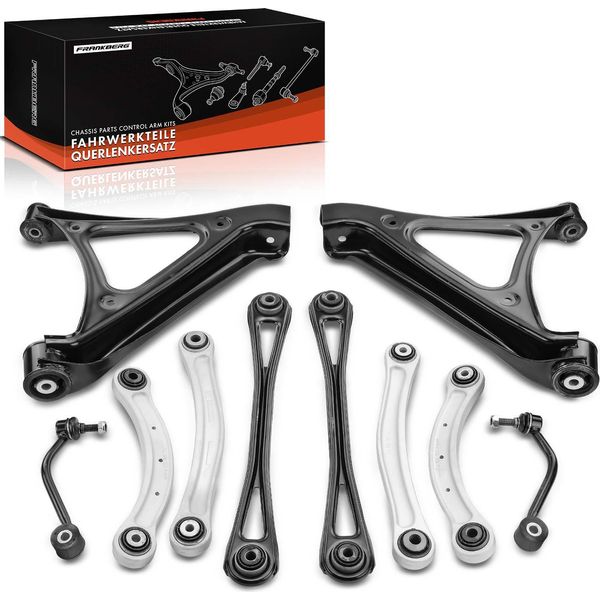 Frankberg 1X Wishbone Set Asse Posteriore Per Vw Touareg Audi Q7 Porsche Cayenne 3.2L 4.5L 4.8L 4.9L 6.0L 2002-2015-image