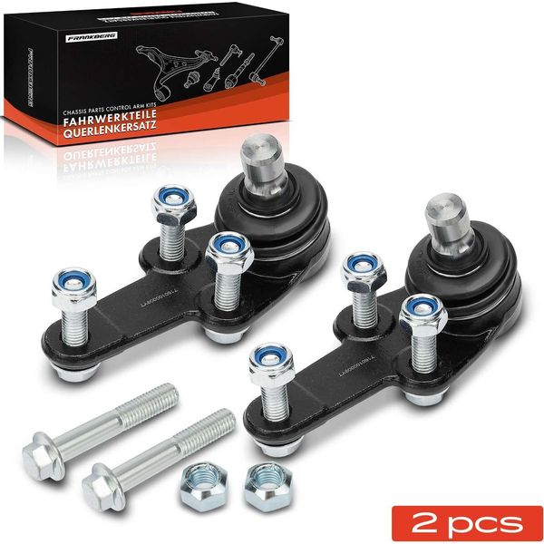 Frankberg 2X Giunto Sferico, Asse Anteriore Per Ford Focus Furgone/Station Wagon Notchback 1.4L 1.6L 1.8L 2.0L 1998-2005-image