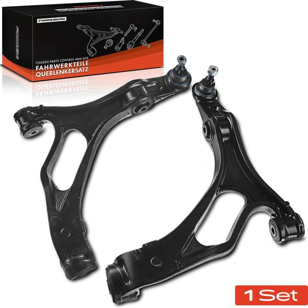 Frankberg 1X Set Di Bracci Oscillanti Asse Anteriore Per Vw Touareg Porsche Cayenne 3.0L 3.6L 4.8L 3.2L 4.5L 2002-2010-image
