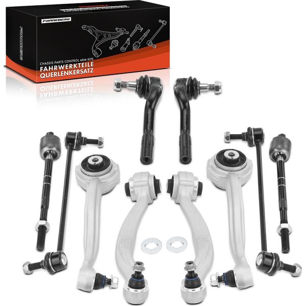 Frankberg 1X Set Di Bracci Oscillanti Asse Anteriore Per Mercedes-Benz Classe C Coupe T-Model Clc-Class Clk Cabriolet Slk-image