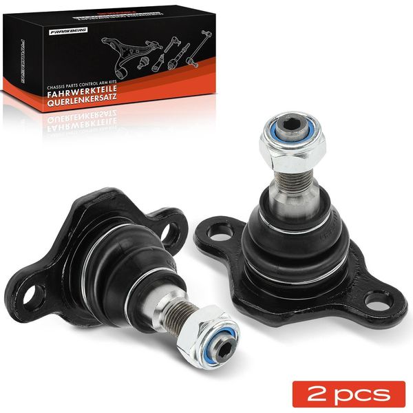 Frankberg 2X Giunto Sferico Asse Anteriore Per Vw Transporter Iv Bus Box Piattaforma/Telaio 2.4L 2.5L 1990-2003-image