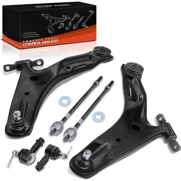 Frankberg 1X Set Di Bracci Oscillanti Asse Anteriore Per Hyundai Santa Fé I Sm Santa Fé I Box/Suv 2.0L 2.4L 2.7L 3.5L 2000-2006-image
