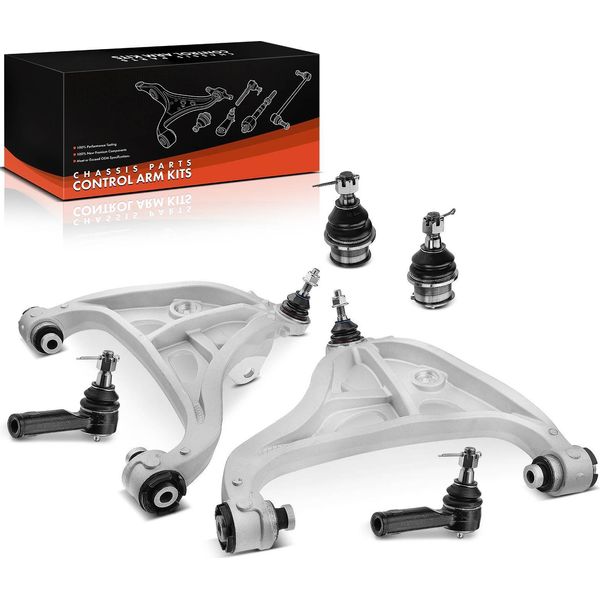 Frankberg 1X Set Di Bracci Oscillanti Asse Anteriore Per Ford Usa F-150 Crew Cab Pick-Up Extended Lincoln Mark Lt 4.2L 5.4L 2004-2010-image