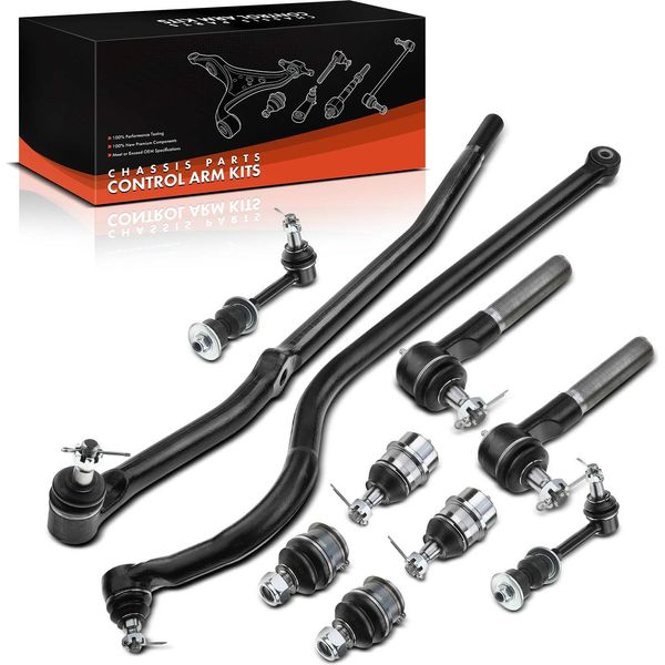 Set Di Bracci Oscillanti Frankberg 1X Assale Anteriore Per Dodge Ram 1500 Extended Cab Pick-Up Standard 2500 3.9L 5.2L 1993-2001-image