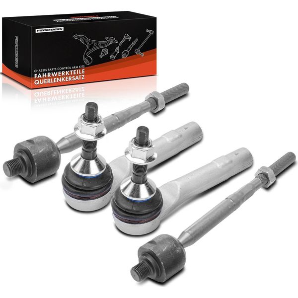 Frankberg 1X Set Di Bracci Oscillanti Asse Anteriore Per Tesla Model 3 5YJ3 Model S 5YJS Model X 5YJX Anno Dal 2013-image