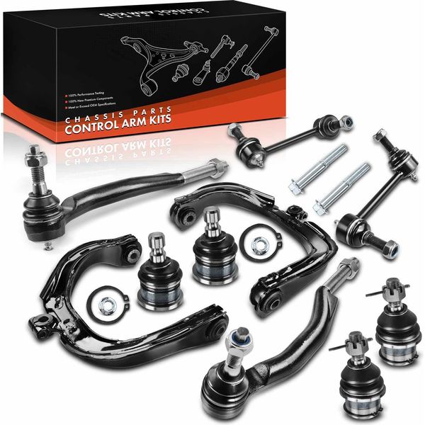 Set Di Bracci Oscillanti Frankberg 1X Assale Anteriore Per Chevrolet Trailblazer Isuzu Ascender Saab 9-7X 4.2L 5.3L Anno 2001 In Poi-image
