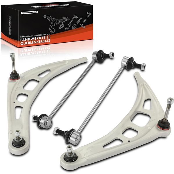 Frankberg 1X Set Di Bracci Oscillanti Asse Anteriore Per Bmw Serie 3 E46 Serie 3 Cabrio Serie 3 Compact Serie 3 Coupé Serie 3 Touring Z4 Coupé E86-image