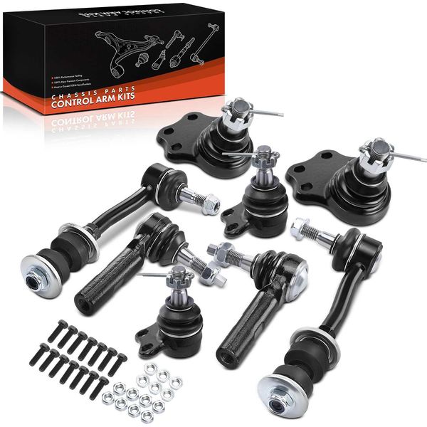 Frankberg 1X Set Di Bracci Oscillanti Asse Anteriore Per Dodge Dakota Crew Cab Pick-Up Standard Durango 3.7L 3.9L 4.7L 5.2L 2000-2004-image