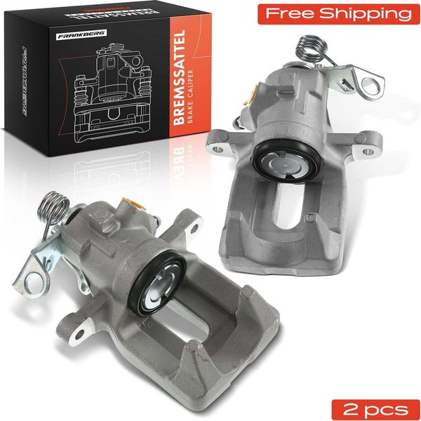 Frankberg 2X Pinza Freno Asse Posteriore Per Opel Crossland X Peugeot 1007 2008 207 Cc Sw 208-image