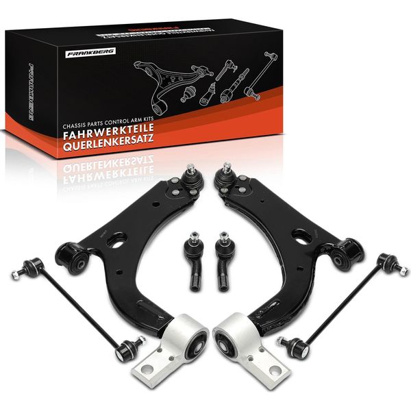 Frankberg 1X Set Di Bracci Oscillanti Asse Anteriore Per Ford Fiesta V Van Fusion Mazda 2 1.2L 1.3L 1.4L 1.6L 2.0L 2001-2012-image
