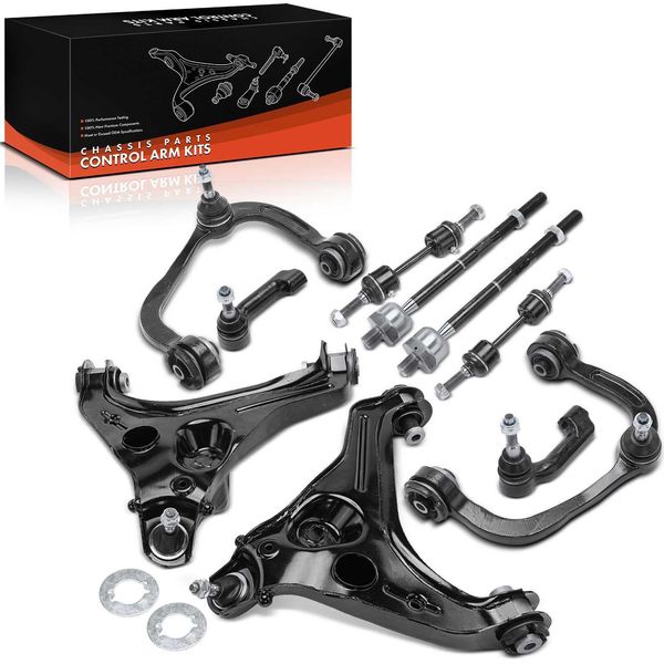 Set Di Bracci Oscillanti Frankberg 1X Assale Anteriore Per Ford Usa F-150 Standard Cab Pick-Up 4.2L 4.6L 5.4L 7.3L Anno 1996 In Poi-image