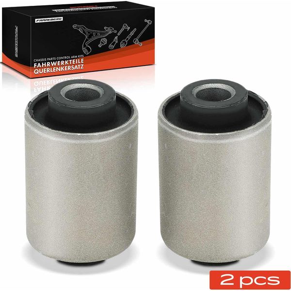 Frankberg 2X Cuscinetto Boccola Asse Anteriore Per Vw Touareg Audi Q7 Porsche Cayenne 3.0L 3.6L 4.1L 4.2L 5.9L Anno 2002 In Poi-image
