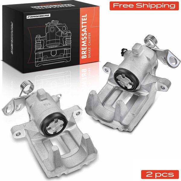 Frankberg 2X Pinza Freno Asse Posteriore Per Vw Polo Audi A2 Seat Cordoba Vario Ibiza Iii-image