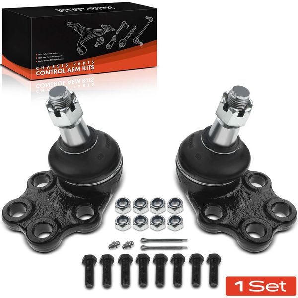 Frankberg 2X Giunto Sferico Asse Anteriore Per Dodge Ram 1500 Extended Cab Pick-Up 3.9L 5.2L 5.9L 2000-2001-image