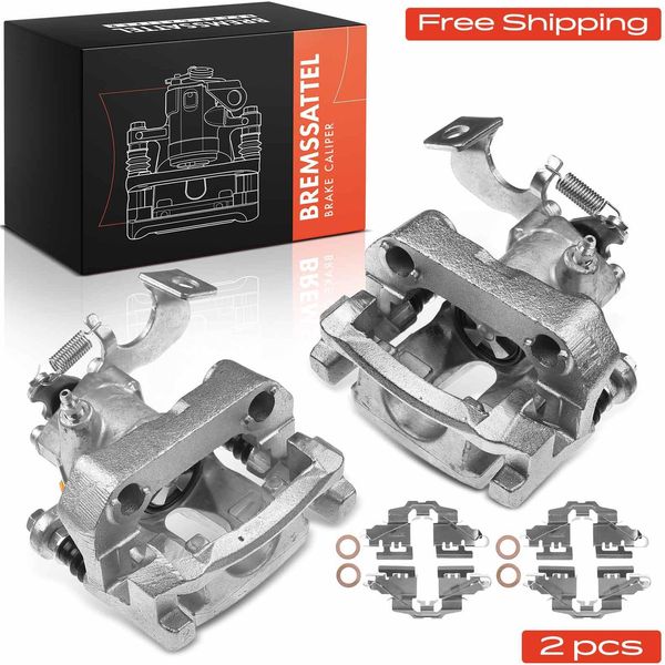Frankberg 2X Pinza Freno Asse Posteriore Per Toyota Iq J1 Urban Cruiser P1 Verso S P12 Yaris P9 2005-2016-image