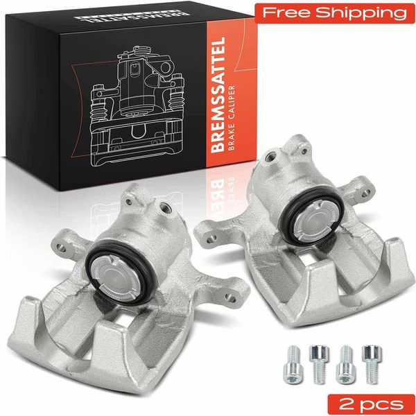 Frankberg 2X Pinza Freno Asse Posteriore Per Audi A6 4G2 4GC A7 4GA 4GF 2010-2018-image
