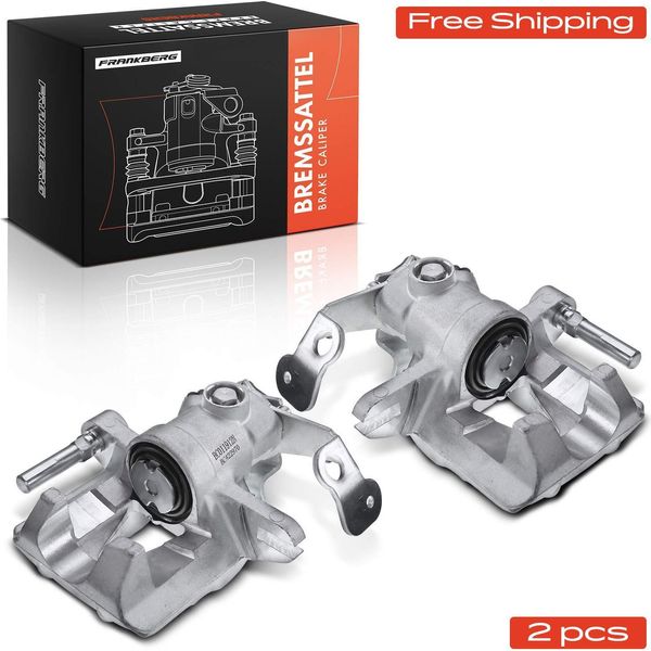Frankberg 2X Pinza Freno Asse Posteriore Per Opel Astra G Caravan Cc Vauxhall Mk Iv (G) Sedan Astravan-image