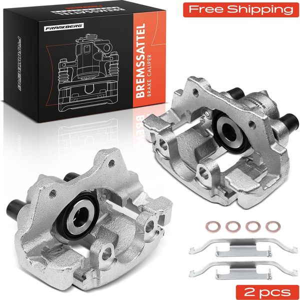 Frankberg 2X Pinza Freno Asse Posteriore Per Bmw Serie 3 Cabrio Coupé E46 E86 E85-image