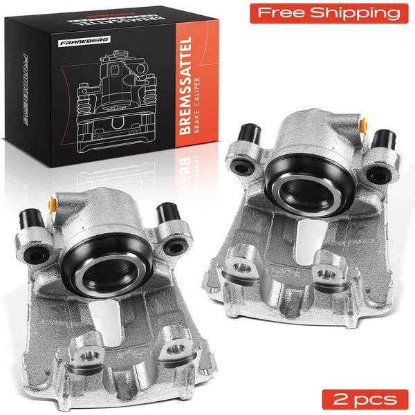 Frankberg 2X Pinza Freno Asse Anteriore Per Bmw X5 E70 F15 F85 X6 E71 E72 F16 F86 2006-2019-image