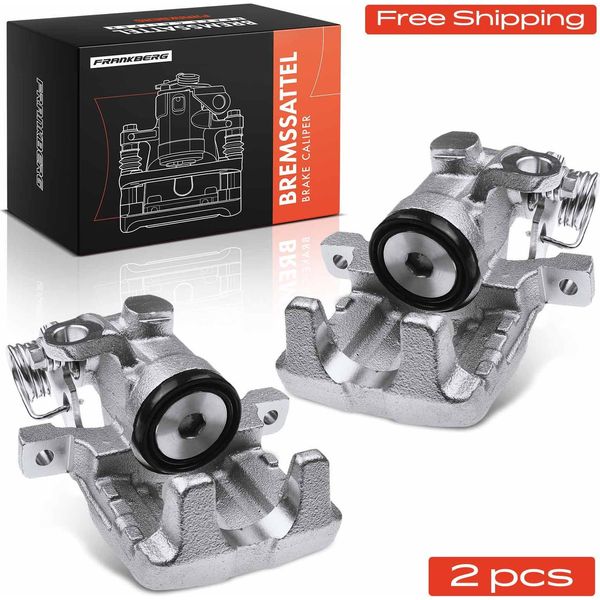 Frankberg 2X Pinza Freno Posteriore Sinistra Destra Per Vw Golf Ii 19E 1G1 Jetta Ii 165 19E 1G2-image