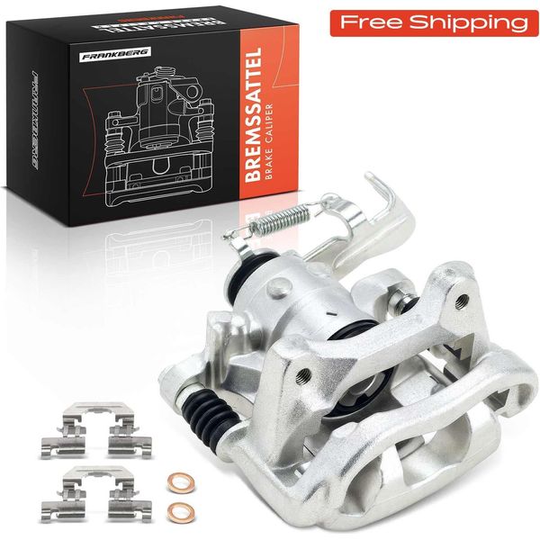 Frankberg 1X Pinza Freno Asse Posteriore Sinistro Per Mazda 3 Bm Bn 3 Notchback 1.5L 2.0L 2.2L 2013-2019-image