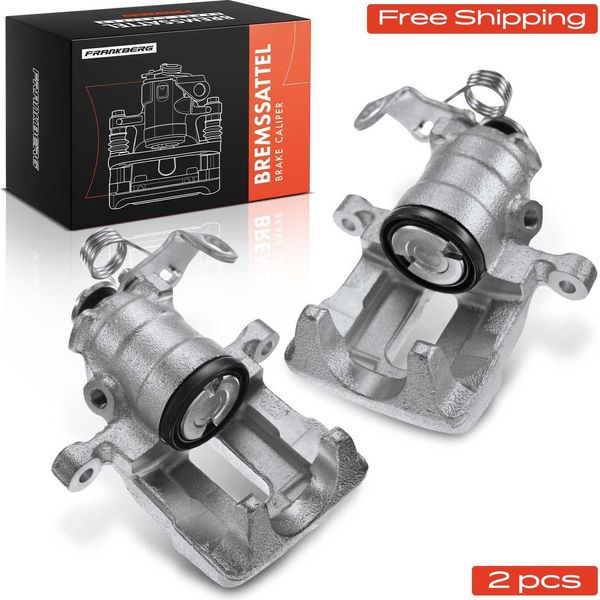 Frankberg 2X Pinza Freno Asse Posteriore Per Vw Corrado Golf Iii Variante Iv Passat Polo Sharan Vento-image