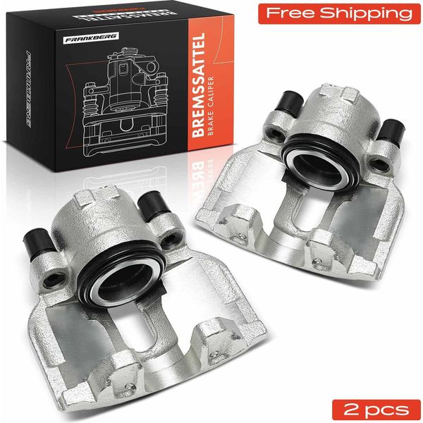 Frankberg 2X Pinza Freno Asse Anteriore Per Vw Passat Variant Audi A4 A6 Seat Exeo St Skoda Superb I-image