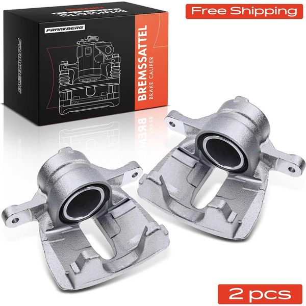 Frankberg 2X Pinza Freno Anteriore Sinistra Destra Per CitroëN C3 C4 Opel Crossland Peugeot-image